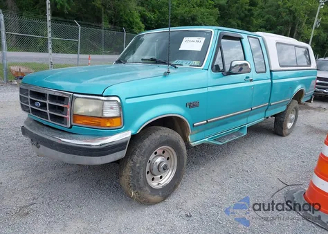 1995 Ford F250 from USA, damaged, VIN 1FTHX26H3SKB01712